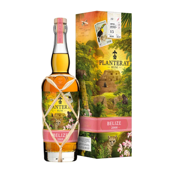 Picture of Planteray Belize 08 Double Aged Rum 750ml