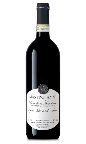 Mastrojanni Brunello Vigna Schiena d'Asino bottle