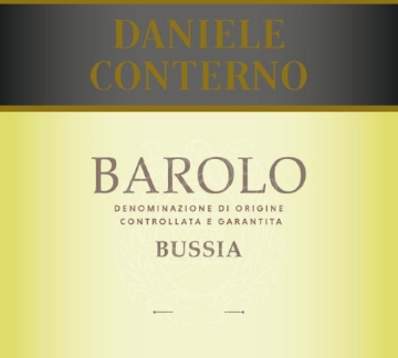 Daniele Conterno Barolo Bussia label