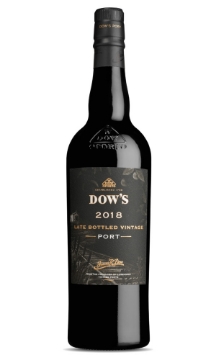 Dow's 2018 Late Bottled Vintage Port bottle