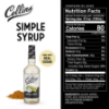 Collins - Simple Syrup Real Cane Sugar 750ml