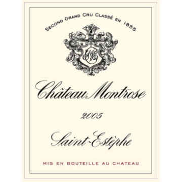 Picture of 2005 Chateau Montrose - St. Estephe (750ml)  EX CHATEAU RELEASE PRE ARRIVAL