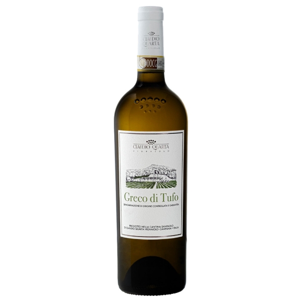 Claudio Quarta Greco di Tufo bottle