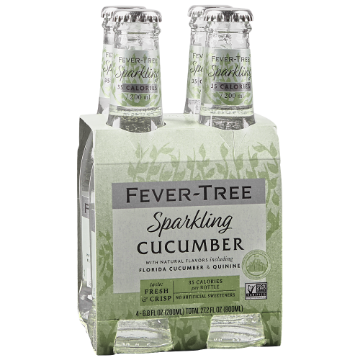 Picture of Fever Tree Sparkling Cucumber tonic 4pk