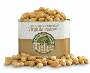 Picture of Hubs Unsalted Peanuts 40oz can