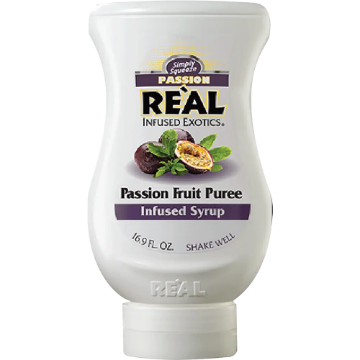 Picture of Real Infused Exotics Passionfruit Infused Syrup