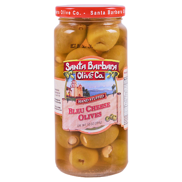 Picture of Santa Barbara Blue Cheese Stuffed Olives 5oz jar