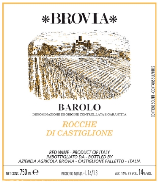 Picture of 2021 Brovia - Barolo DOCG Rocche di Castiglione (750ml)