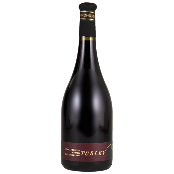 Turley Zinfandel Rattlesnake Ridge bottle