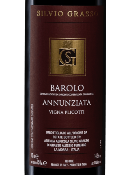 Picture of 2018 Silvio Grasso - Barolo Annunziata Vigna Plicotti (750ml)