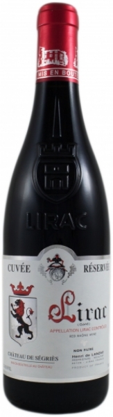 Picture of 2022 Chateau de Segries - Lirac Cuvee Reservee (750ml)