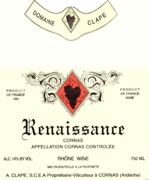 Picture of 2023 Clape - Cornas Renaissance (750ml) PRE ARRIVAL