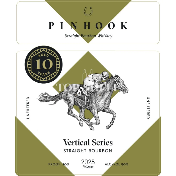 Picture of Pinhook Vertical Series 10 yr Release 2025 Bourbon Whiskey 750ml