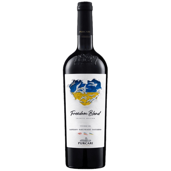 Purcari Freedom Blend bottle