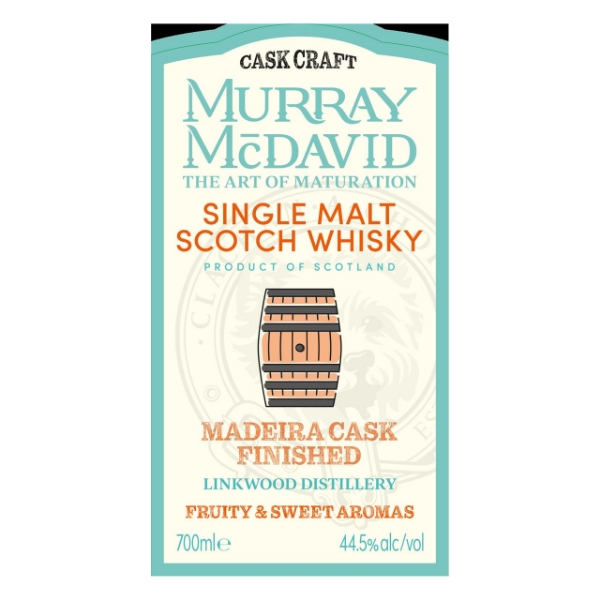 Picture of Murray McDavid Linkwood Single Malt Whiskey 700ml