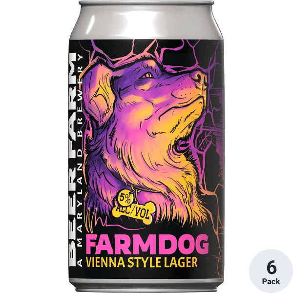Picture of Beer Farm Farm Dog Vienna Lager 6pk cans