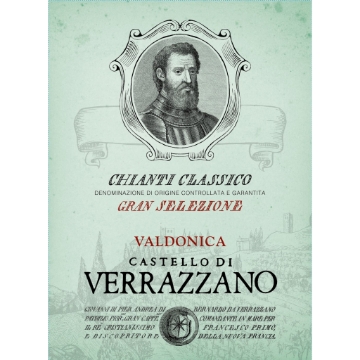 Verrazzano Chianti Classico Gran Selezione Valdonica label