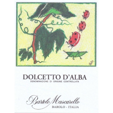 Bartolo Mascarello Dolcetto d'Alba label