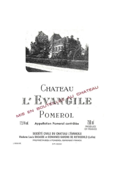 Picture of 1982 Chateau L'Evangile Pomerol