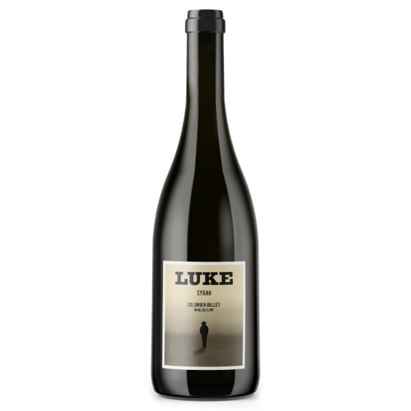 Luke Wines Syrah bottle