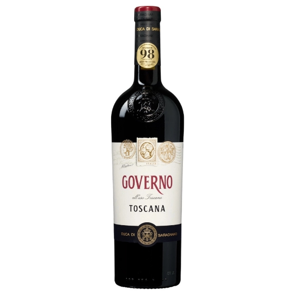 Duca di Saragnano Governo bottle
