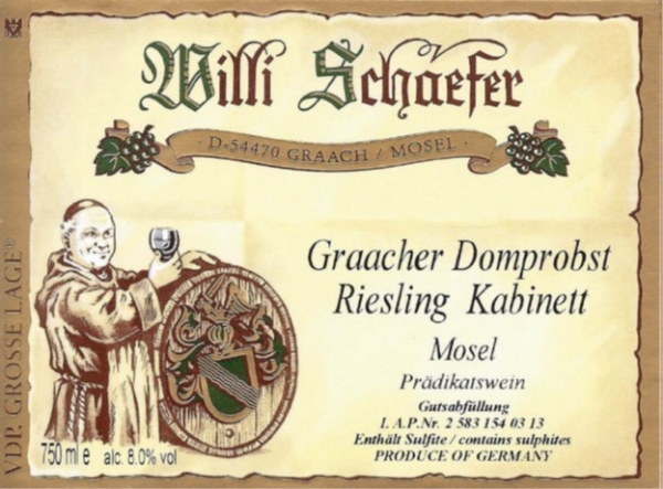 Picture of 2024 Schaefer, Willi - Graacher Domprobst Kabinett (750ml)