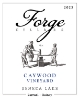 Forge Cellars Cabernet Franc Caywood Vineyard front label