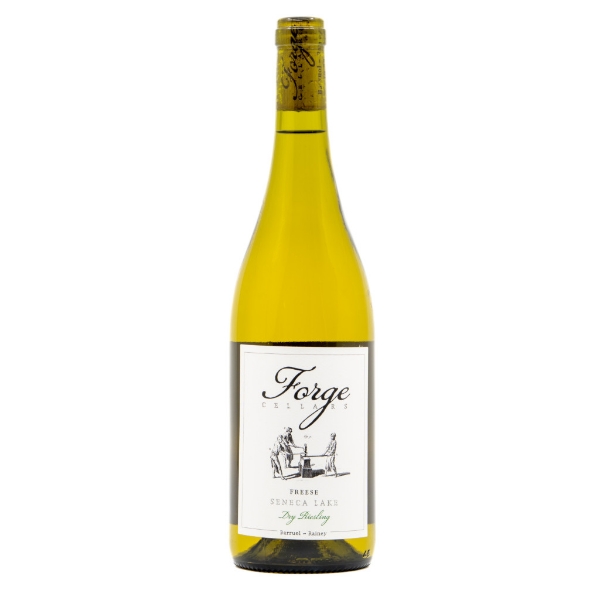 Forge Cellars Freese Vineyard Dry Riesling bottle