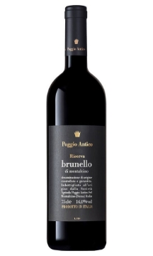 Poggio Antico Brunello di Montalcino Riserva bottle
