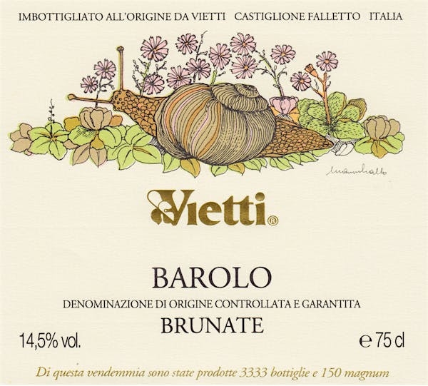 Picture of 2021 Vietti - Barolo DOCG Brunate (750ml)