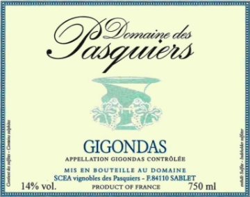 Picture of 2023 Domaine des Pasquiers - Gigondas (750ml)