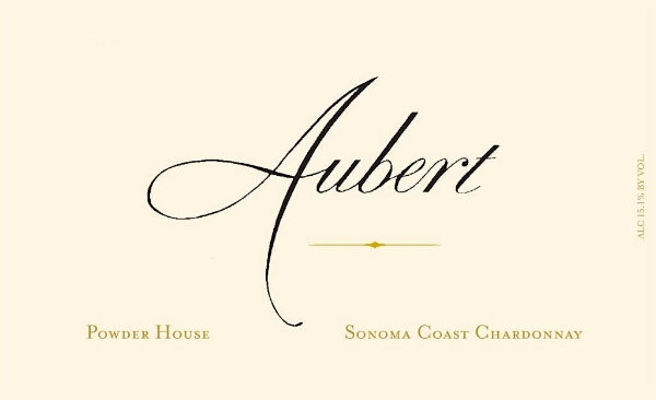 Aubert Chardonnay Powder House label