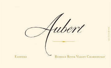 Aubert Chardonnay Eastside label