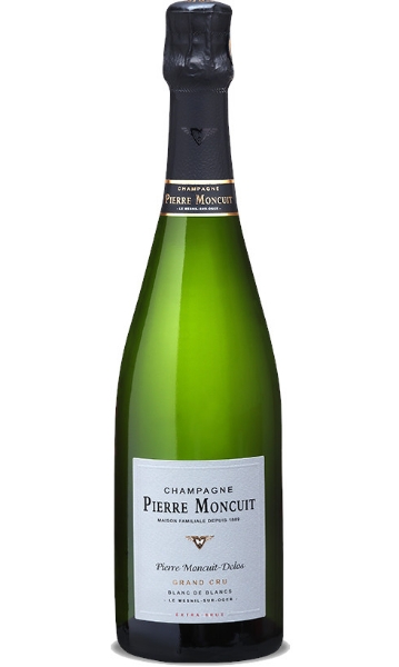 Pierre Moncuit Extra Brut Cuvee Delos bottle