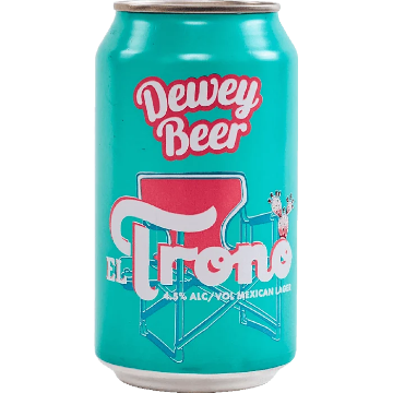 Picture of Dewey Beer Co. El Trono Mexican Lager 6pk