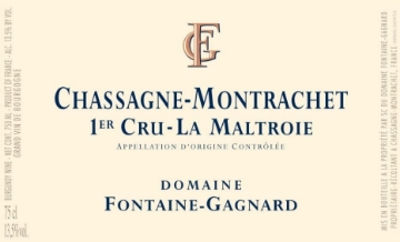 Fontaine-Gagnard Chassagne-Montrachet 1er Cru La Maltroie label