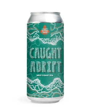 Picture of Levante Brewing Caught Adrift West Coast IPA 4pk