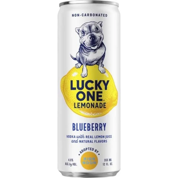 Picture of Lucky One Lemonade Blueberry Non-Carbonated  4pk cans