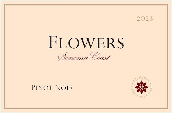 Picture of 2023 Flowers - Pinot Noir Sonoma Coast (750ml)