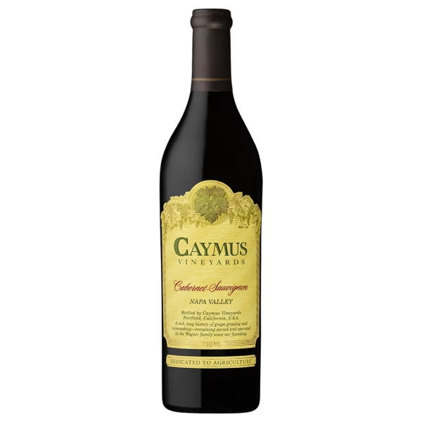 Caymus Cabernet Sauvignon bottle
