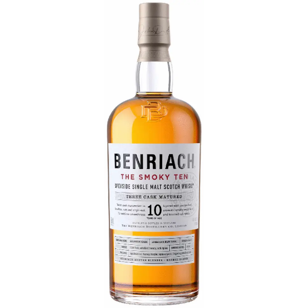 Picture of Benriach 10 yr Smoky Ten Single Malt Whiskey 750ml
