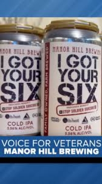 Picture of Manor Hill Brewing I GOT YOUR SIX Cold IPA 6pk