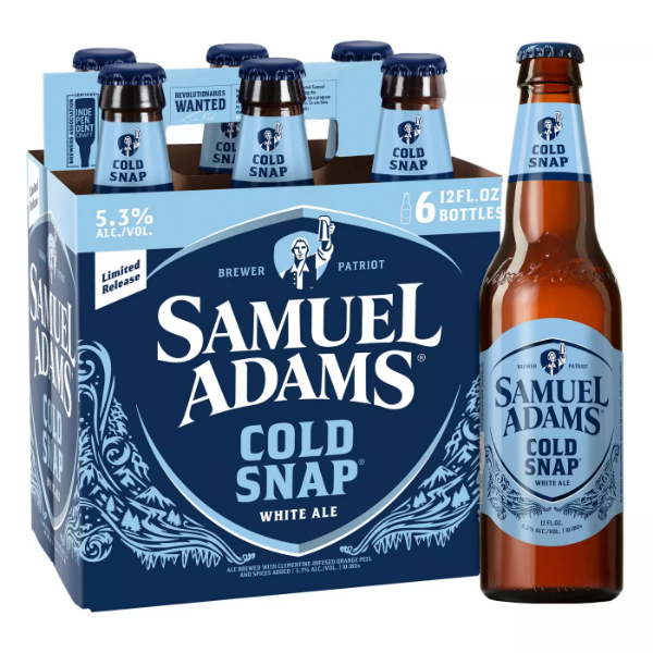 Picture of Sam Adams Cold Snap White Ale 6pk bottles