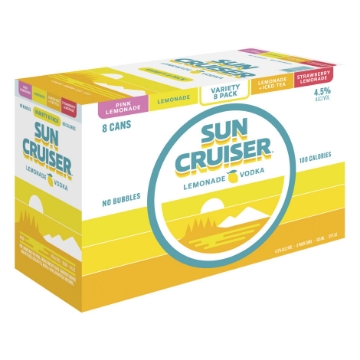 Picture of Sun Cruiser Lemonade Vodka Variety 8pk