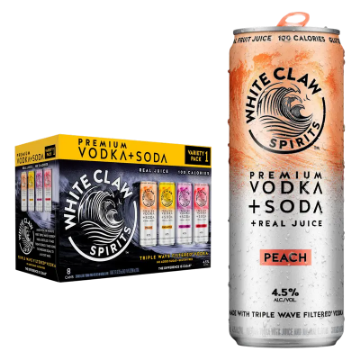 Picture of White Claw Vodka Soda Variety 8pk #1