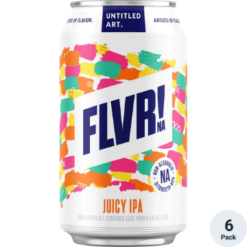 Picture of Untitled Art FLVR Juicy IPA Non-Alcoholic 6pk